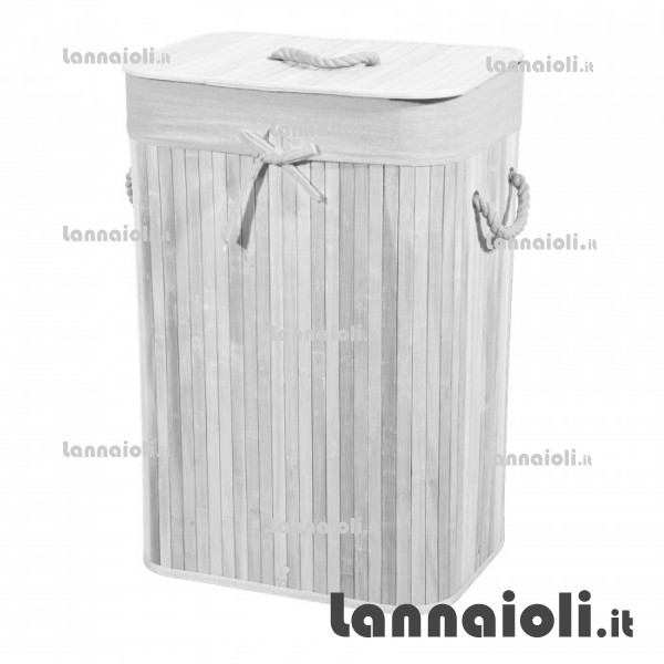 PORTABIANCHERIA BAMBOO RETT. 41X31 H.60 